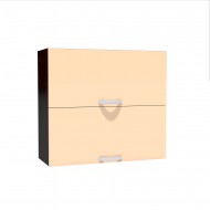 Corp superior 80 cu 2 usi orizontale Zebra cappuccino Corp superior 80 cu 2 usi orizontale Zebra cappuccino